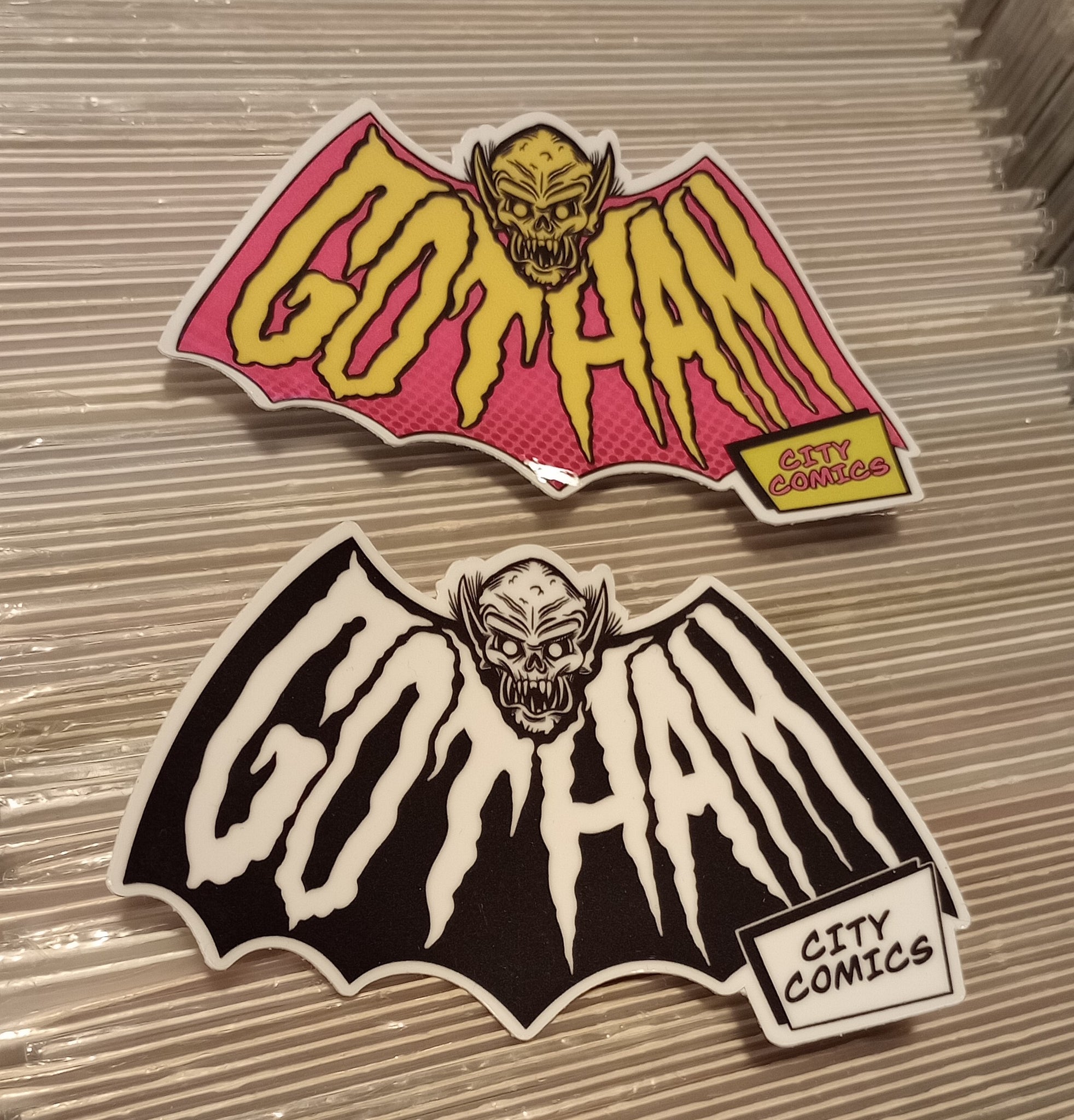 Gotham City Sticker Set of 2