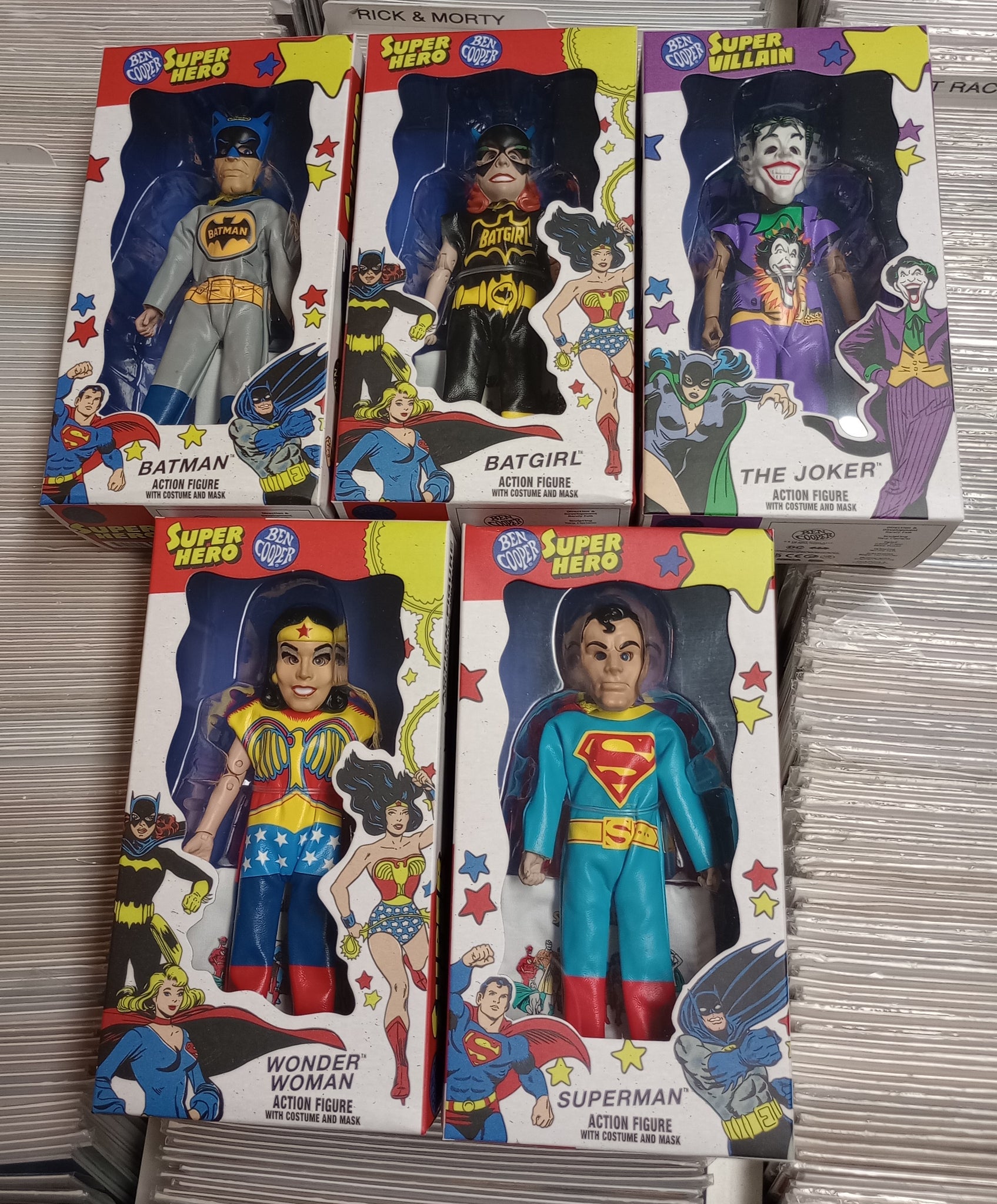 Ben Cooper Costume Series 5 6-Inch Clothed Figures Set of 5
