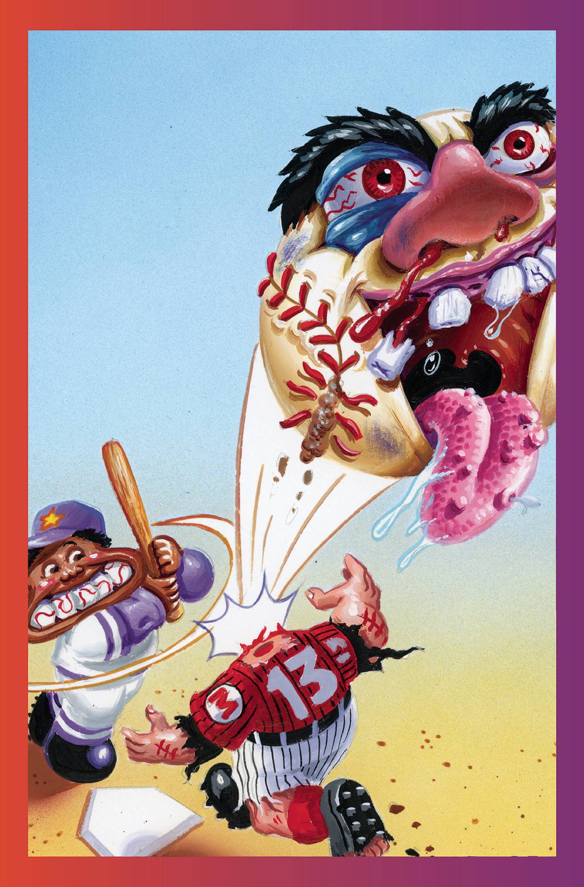 Madballs vs Garbage Pail Kids #3 Cover G 30 Copy Incentive Trading Card