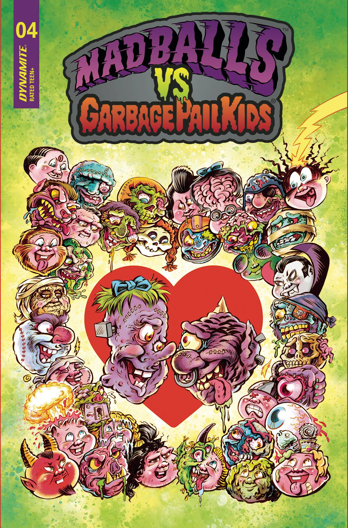 Madballs vs Garbage Pail Kids #4 Cover B Crosby