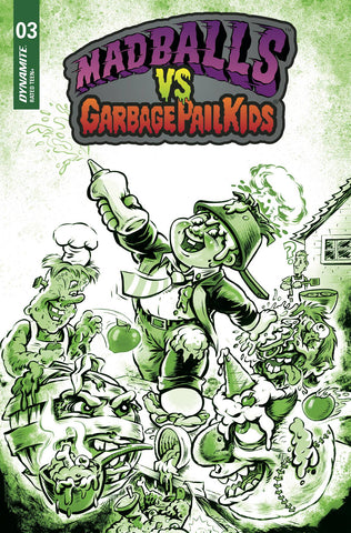 Madballs vs Garbage Pail Kids #3 Cover K 10 Copy Incentive