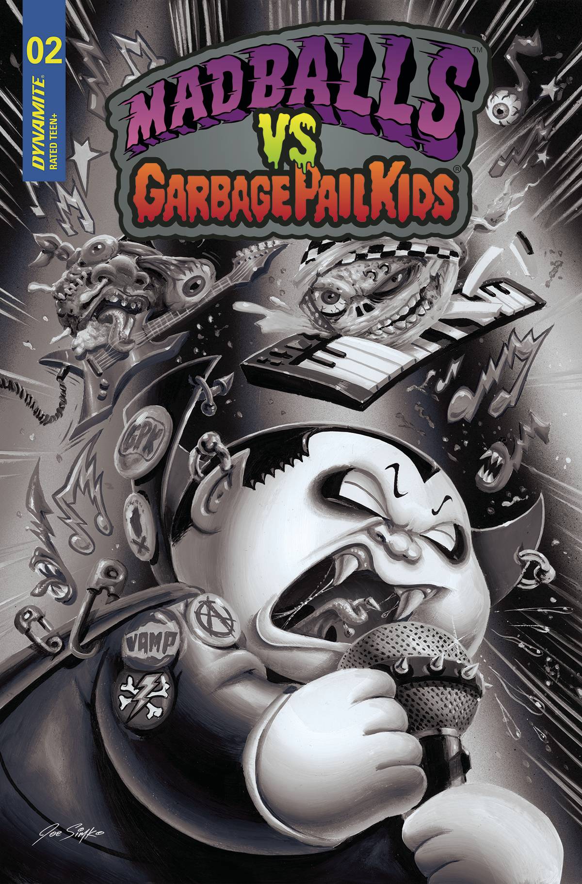 Madballs vs Garbage Pail Kids #2 Cover F Simko 20 Copy Incentive